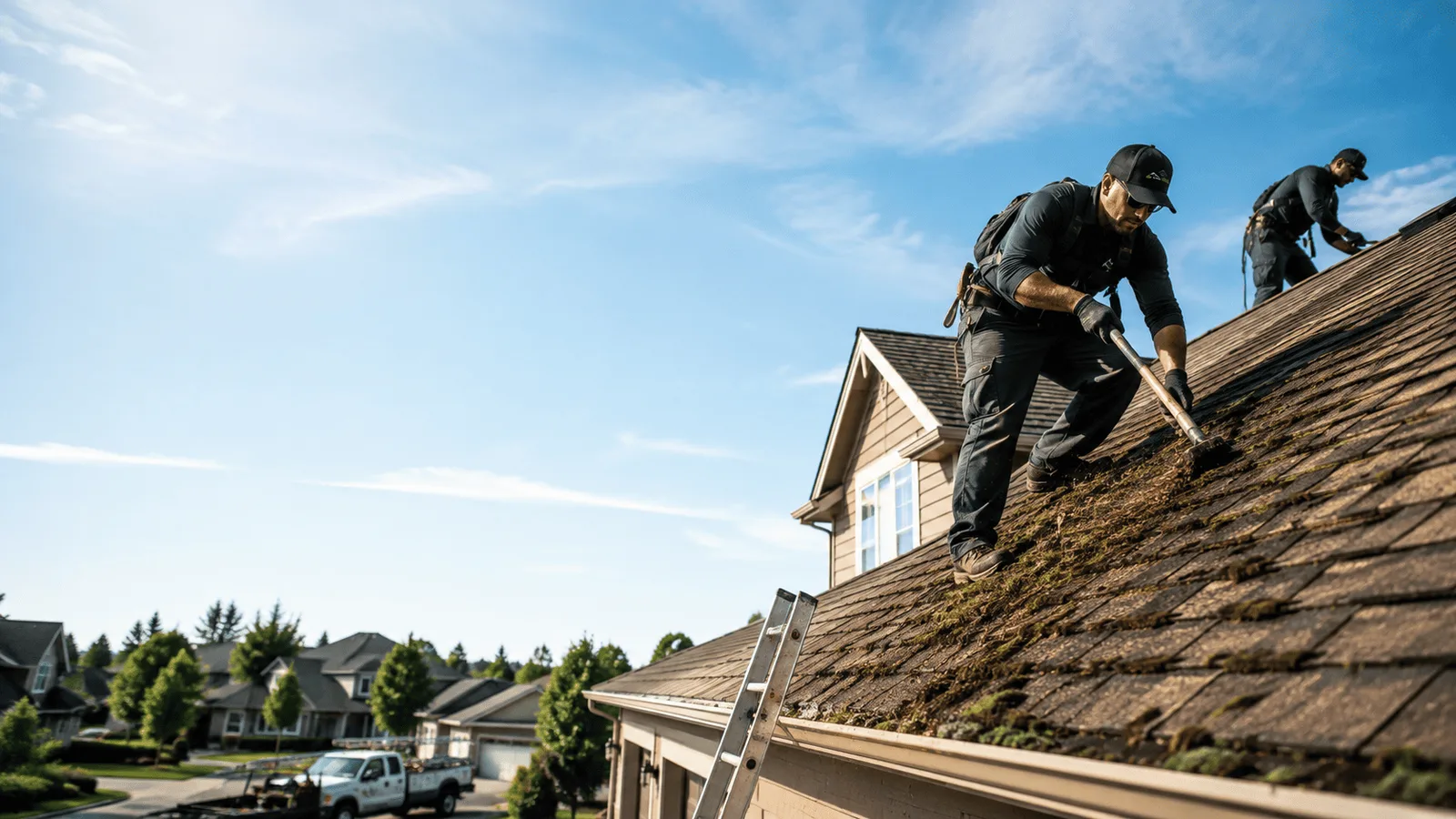 Roof Moss Removal in Waltham, MN near me